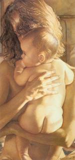 水粉大师Steve Hanks 241-Holding Tomorrow in Our Hands